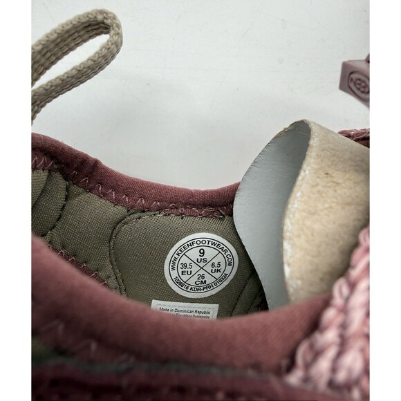 KEEN Women's Whisper Closed Toe Hiking Sandals Rose Brown Peach Pink Size 9 - Picture 12 of 12